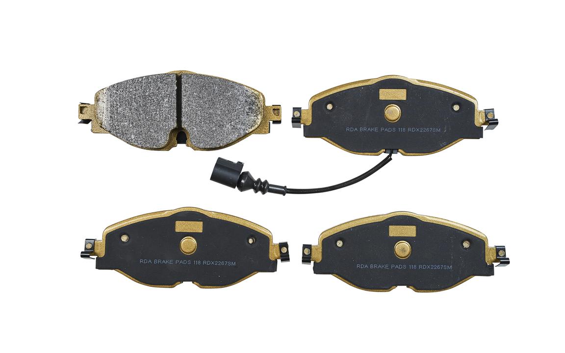 RDA Brakes Extreme Brake Pad Set Front RDX2267SM