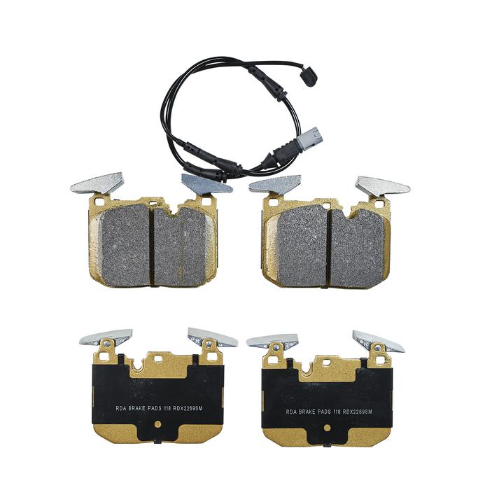 RDA Brakes Extreme Brake Pad Set Front RDX2269SM