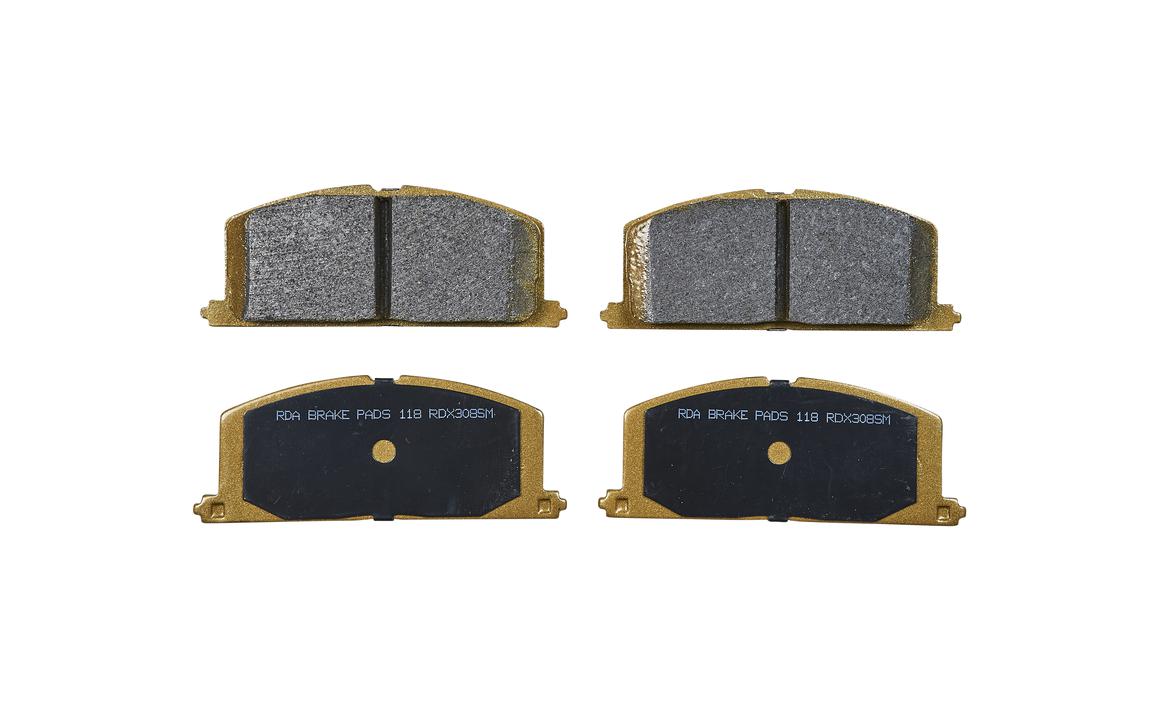RDA Brakes Extreme Brake Pad Set Front RDX308SM