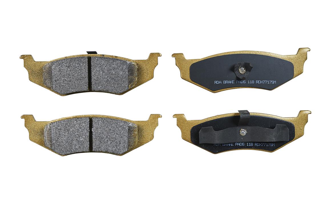 RDA Brakes Extreme Brake Pad Set Rear RDX7717SM