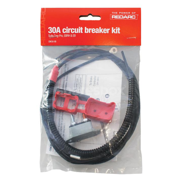 REDARC 30A Circuit Breaker Kit T/S CBK30-EB
