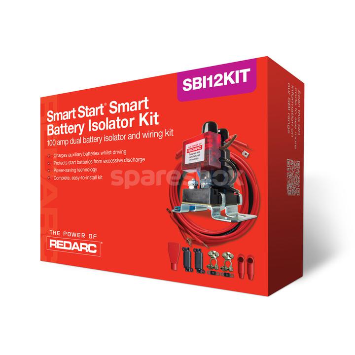 REDARC Battery Isolator Kit & Voltmeter SBI12KIT-GK