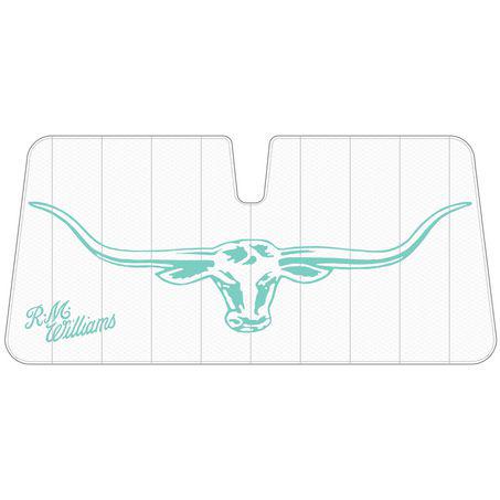 R.M. Williams Longhorn Sunshade Aqua 68x140cm WSRM21AQU