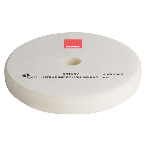 Rupes Bigfoot Rotary Foam Polishing Pad White Ultra Fine 180mm