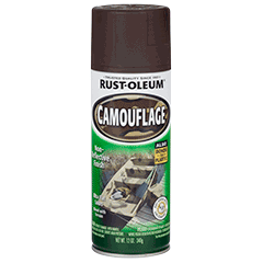 Rust-Oleum Camouflage Spray Earth Brown 340g 1918830