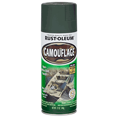 Rust-Oleum Camouflage Spray Forest Green 340g 1919830