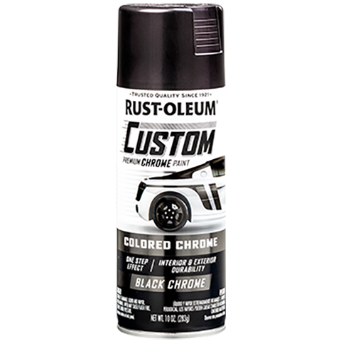 Rust-Oleum Premium Custom Chrome Black Chrome 283g 343346