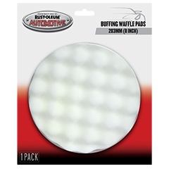 Rust-Oleum Buffing Waffle Pad White 8"" 367674