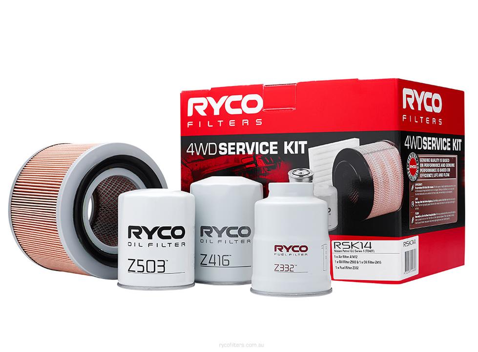 Ryco Filter Service Kit 4x4 RSK14