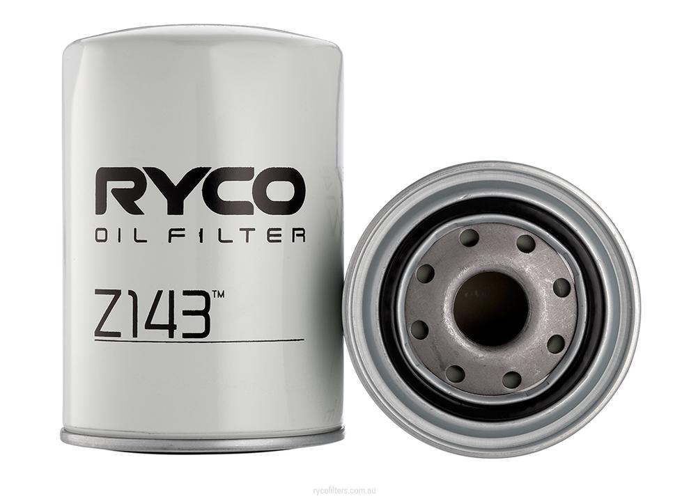 Ryco Oil Filter Heavy Duty Spin-On Z143