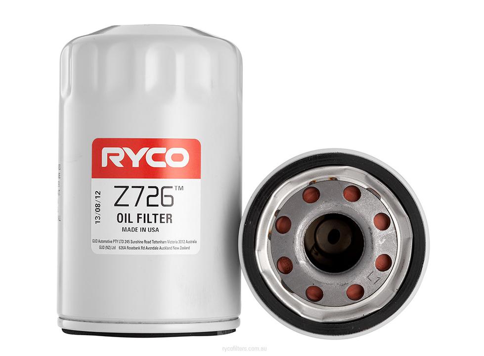 Ryco Oil Filter Z726