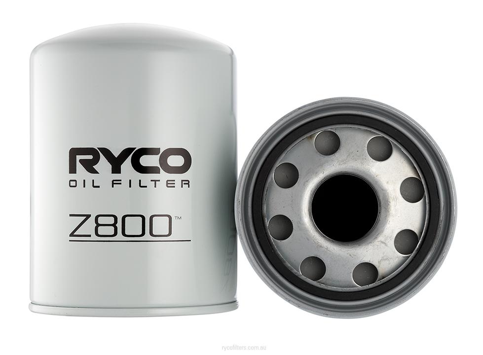 Ryco Oil Filter Heavy Duty Spin-On Hydraulic Z800