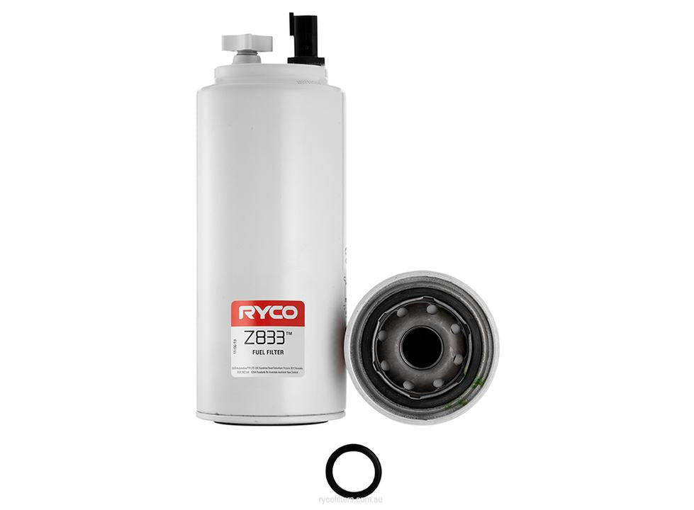 Ryco Fuel Filter Heavy Duty Water Seperator Z833