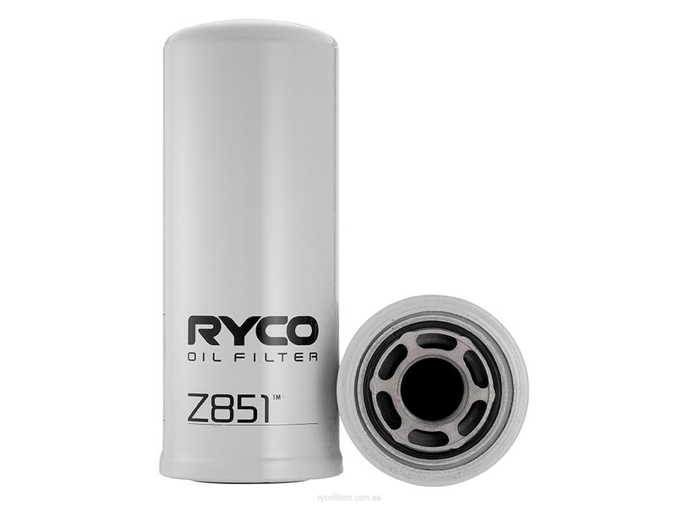 Ryco Oil Filter Heavy Duty Spin-On Hydraulic Z851