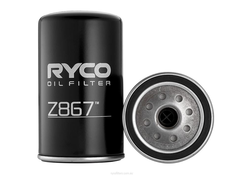 Ryco Oil Filter Heavy Duty Spin-On Z867