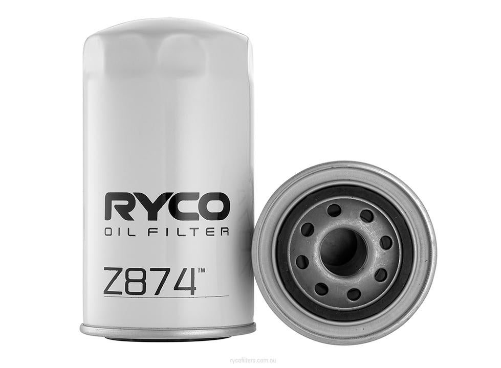 Ryco Oil Filter Heavy Duty Spin-On Z874