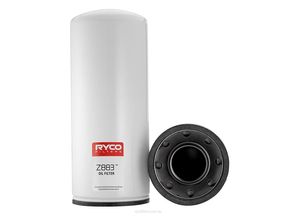 Ryco Oil Filter Heavy Duty Spin-On Z883