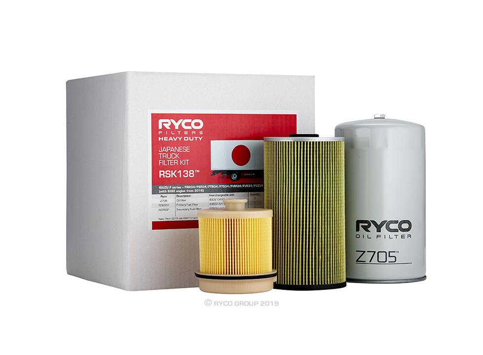 Ryco HD Filter Service Kit