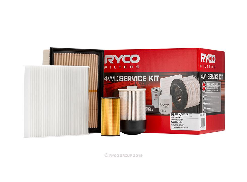 Ryco Filter Service Kit 4x4