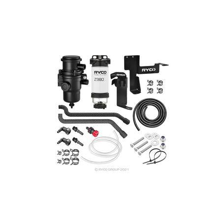 Ryco 4WD Catch Can and Fuel Water Separator Filtration Upgrade X103R