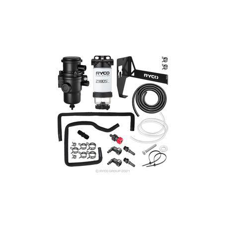 Ryco 4WD Catch Can and Fuel Water Separator Filtration Upgrade X111R
