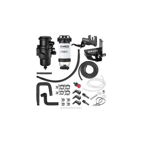 Ryco 4WD Catch Can and Fuel Water Separator Filtration Upgrade X113R
