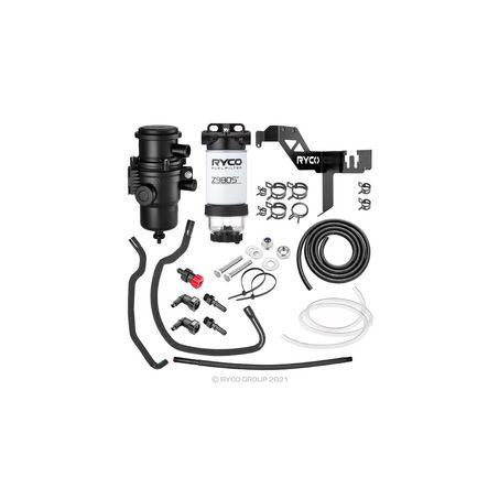 Ryco 4WD Catch Can and Fuel Water Separator Filtration Upgrade X114R