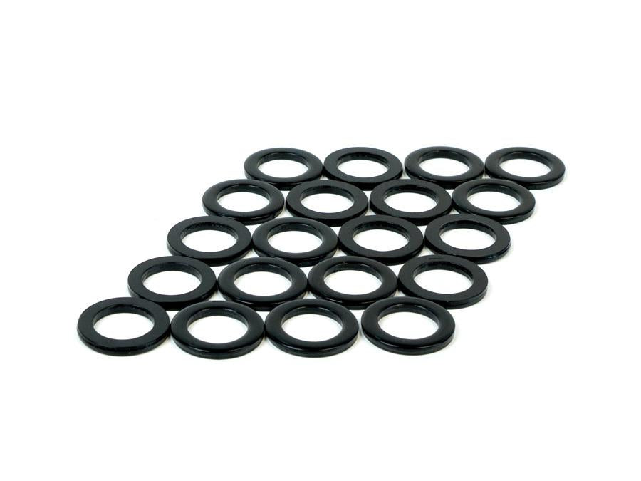 SAAS Wheel Nut Washers Black (20 Pack) 7000BBC