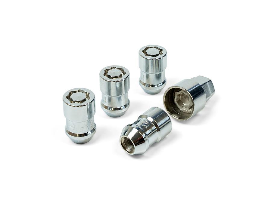 SAAS Locking Wheel Nuts Internal Star Bulge M12x1.25 (4 Pack) 933525