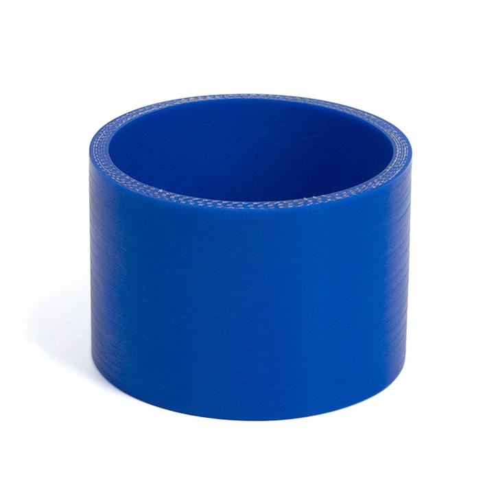 SAAS Silicone Straight Hose 102 x 102 x 76mm Blue SSH10210276E