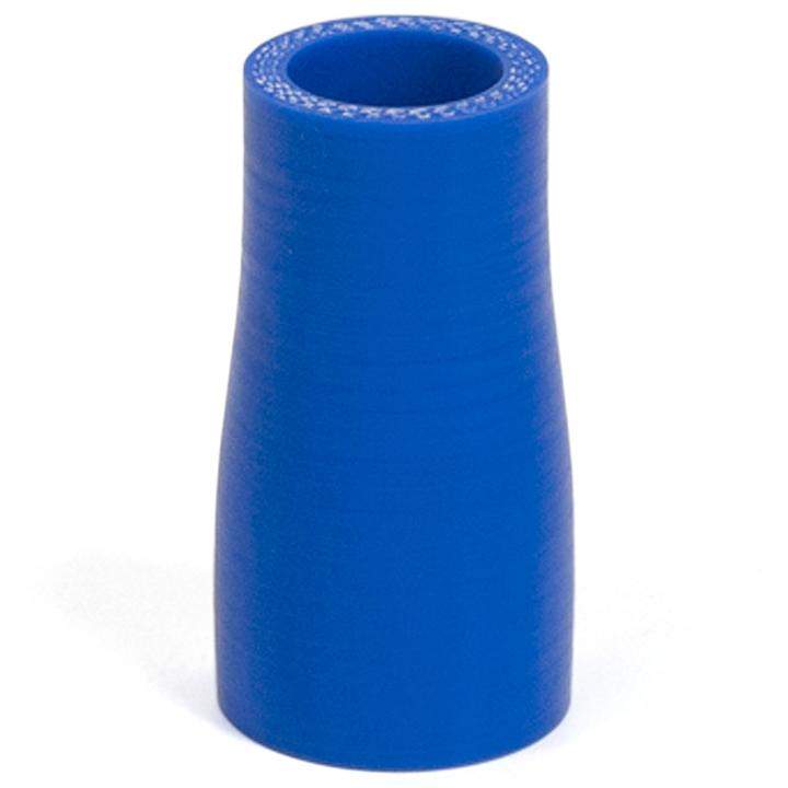 SAAS Silicone Straight Reducer 25 x 38 x 76mm Blue SSH253876E