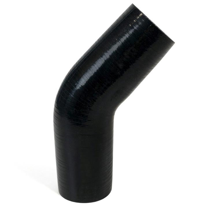 SAAS Silicone 45 Degree Hose 63 x 63mm Black SSH456363