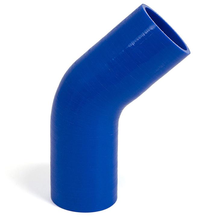 SAAS Silicone 45 Degree Hose 70 x 70mm Blue SSH457070E