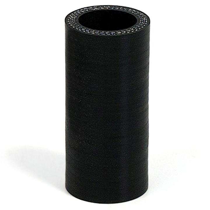 SAAS Silicone Straight Hose 51 x 51 x 254mm Black SSH5151254