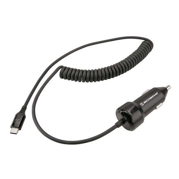 Scosche PowerVolt Delivery 3.0 USB-C Cable Car Charger CPDC83-SP