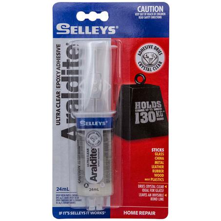 Selleys Araldite Ultra Clear 24mL 100022