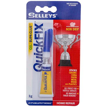 Selleys Quick Fix Non Drip Gel Supa Glue 3g 100052