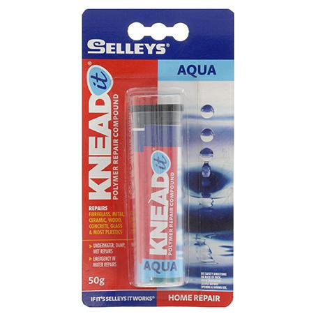 Selleys Knead It Aqua Multi-Purpose Epoxy Putty 50g 100061