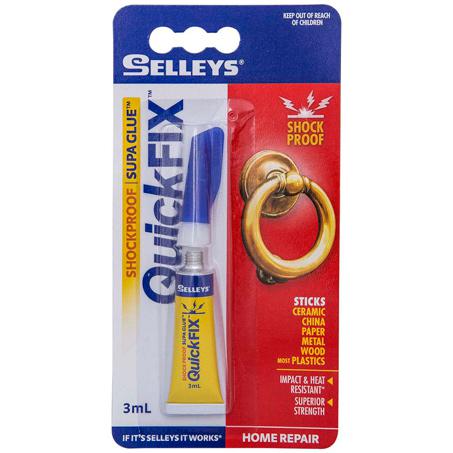 Selleys Quick Fix Shock Proof Supa Glue 3mL 100093