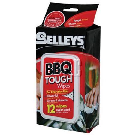 Selleys BBQ Tough Wipes 12Pk BW