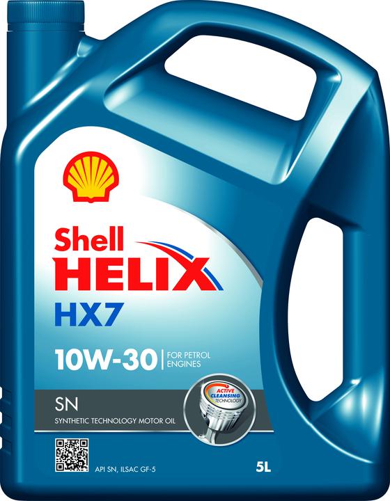 Shell Helix HX7 Engine Oil 10W30 SN/GF-5 5L
