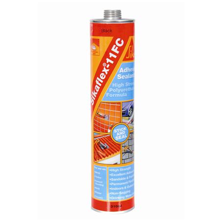 Sikaflex 11FC Sealant Cartridge Black 310mL SIKA-11FCBL