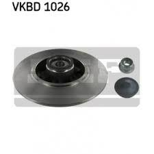 SKF Brake Rotor w/ Bearing 260mm Rear VKBD 1026