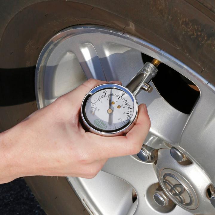Slime Mini Dial Tyre Pressure Gauge 5-60 PSI 20048T