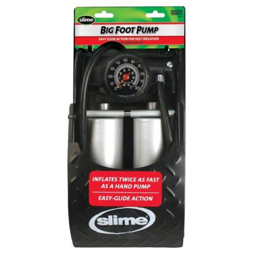 Slime Heavy Duty Foot Pump Dual Piston 2064