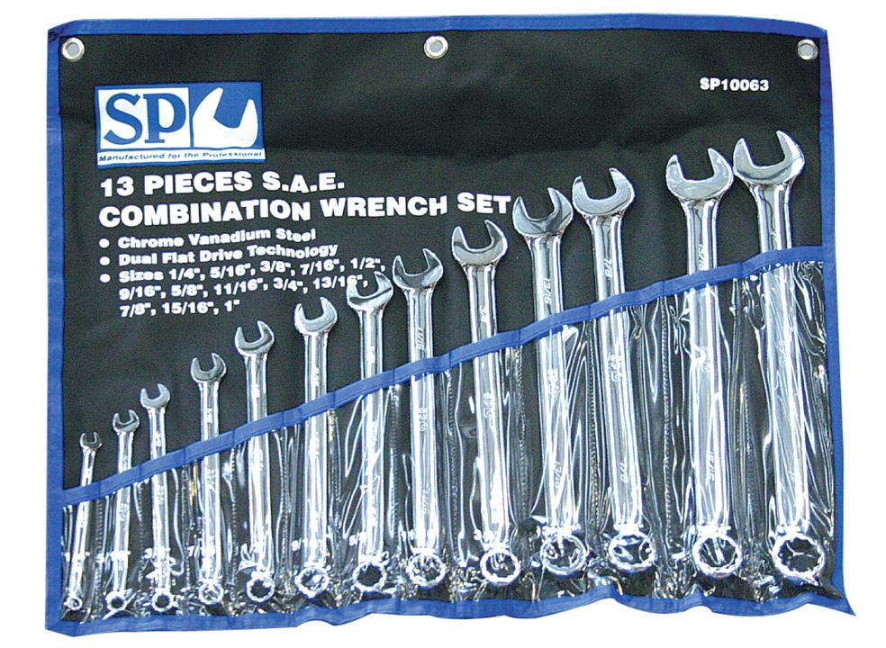 SP Tools Spanner Set Roe SAE 13Pc