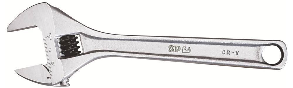 SP Tools Adjustable Wrench Premium 250mm Chrome