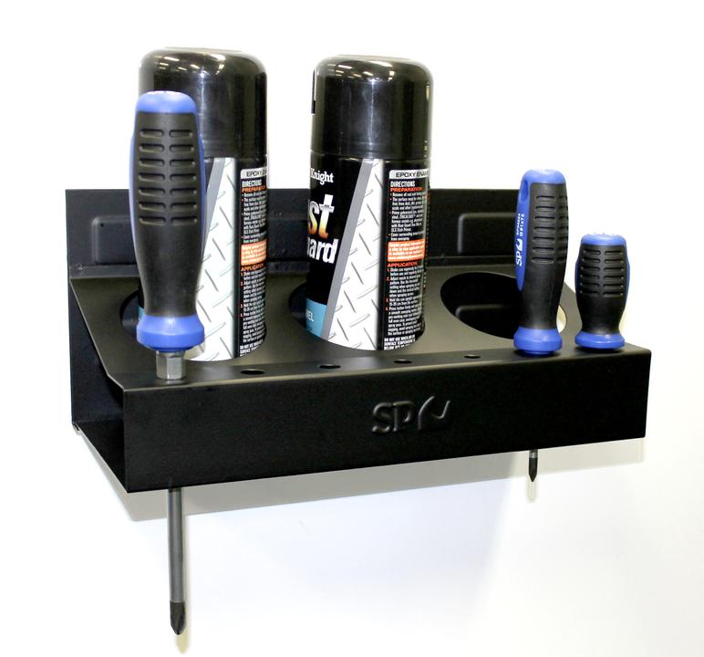 SP Tools Magnetic Holder - 3 Hole Spray Can