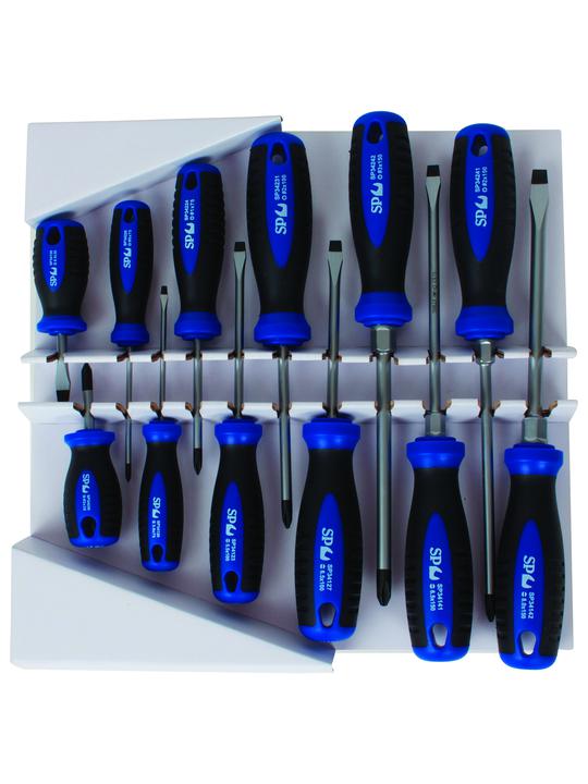 SP Tools Screwdriver Set 12Pc Phillips/Slotted