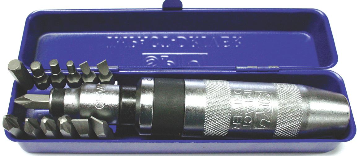 SP Tools Screwdriver Set 13Pc Impact Phillips/Slotted/Inhex